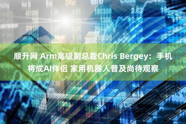顺升网 Arm高级副总裁Chris Bergey：手机将成AI伴侣 家用机器人普及尚待观察